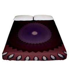 Art Pattern Design Fitted Sheet (queen Size) by Proyonanggan