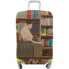 Library Aesthetic Luggage Cover (large) by Sarkoni