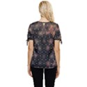 Abstract Psychedelic Geometry Andy Gilmore Sacred Bow Sleeve Button Up Top View4