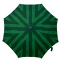 Green Seamless Watermelon Skin Pattern Hook Handle Umbrellas (Medium) View1