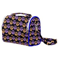 Halloween Skull Pattern Satchel Shoulder Bag by Ndabl3x