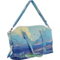 Digital Art Fantasy Landscape Canvas Crossbody Bag View1