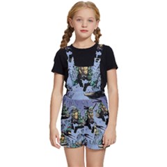 Teenage Mutant Ninja Turtles Comics Kids  Short Overalls by Sarkoni