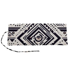 Tribal Pattern Roll Up Canvas Pencil Holder (s) by Sobalvarro
