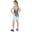 Cats Funny Colorful Pattern Texture Racer Back Mesh Tank Top View2