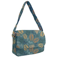 Leaves Pattern Texture Plant Courier Bag by Grandong