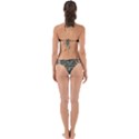 Digital Art Triangle Pattern Texture Mosaic Perfectly Cut Out Bikini Set View2