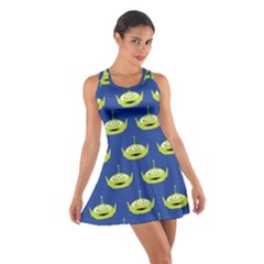 Alien Pattern Cotton Racerback Dress by Ndabl3x