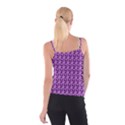 Violet Geometry Spaghetti Strap Top View2