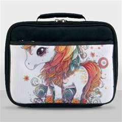 Baby Unicorn T- Shirt Colourful Bay Unicorn T- Shirt Yoga Reflexion Pose T- Shirtyoga Reflexion Pose T- Shirt Lunch Bag by hizuto