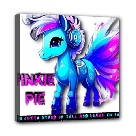 Pinkie Pie  Mini Canvas 8  X 8  (stretched) by Internationalstore