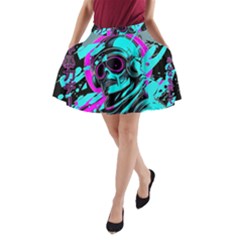Aesthetic Art  A-line Pocket Skirt by Internationalstore