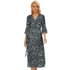 Ceramics Broken  Midsummer Wrap Dress by Internationalstore