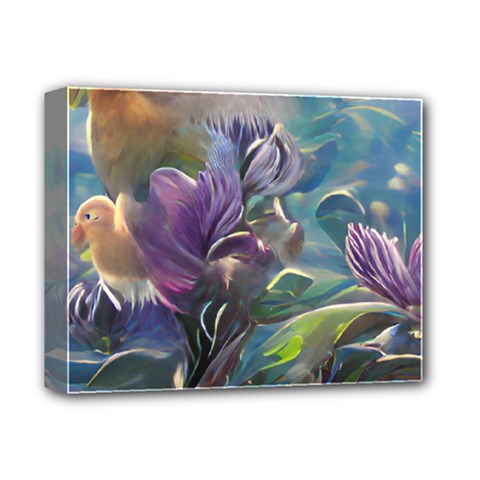 Abstract Blossoms  Deluxe Canvas 14  X 11  (stretched) by Internationalstore