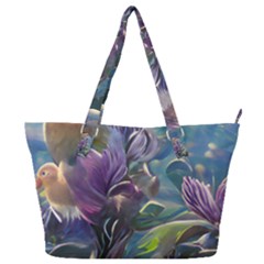 Abstract Blossoms  Full Print Shoulder Bag by Internationalstore