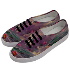 Abstract Flowers  Men s Classic Low Top Sneakers by Internationalstore