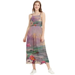 Abstract Flowers  Boho Sleeveless Summer Dress by Internationalstore