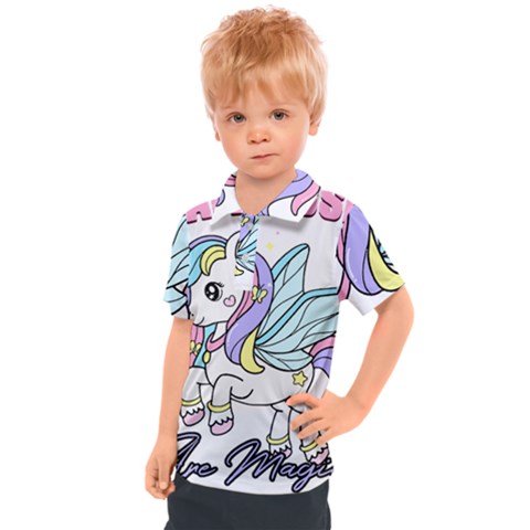 Waitress T- Shirt Awesome Unicorn Waitresses Are Magical For A Waiting Staff T- Shirt Kids  Polo T-shirt by ZUXUMI