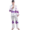 Arts Men s Long Sleeve Satin Pajamas Set View1
