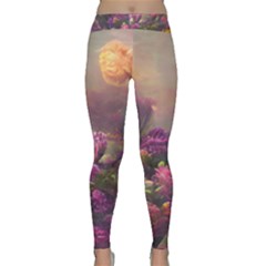 Floral Blossoms  Classic Yoga Leggings by Internationalstore