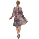 Floral Blossoms  All Frills Chiffon Dress View2