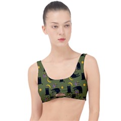 Cat Cartoon Cats Animal Pattern The Little Details Bikini Top by Pakjumat