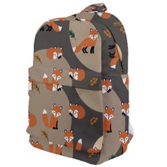 Fox Pattern Classic Backpack by Pakjumat
