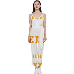 Boxer T- Shirt I Just Want To Drink Beer And Hang With My Boxer Dog T- Shirt V-neck Camisole Jumpsuit by JamesGoode