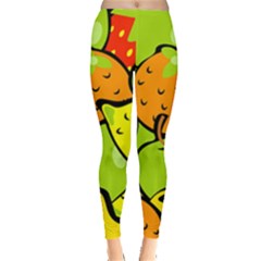 Fruit Food Wallpaper Everyday Leggings  by Dutashop