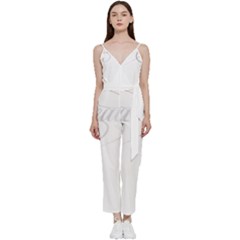 Breathe T- Shirt Breathe In Silver T- Shirt (1) V-neck Camisole Jumpsuit by JamesGoode