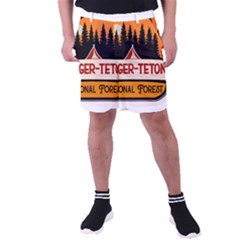 Bridger Teton T- Shirt Bridger Teton National Forest T- Shirt Men s Pocket Shorts by JamesGoode