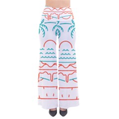Burger T- Shirt Beach Burger T- Shirt So Vintage Palazzo Pants by JamesGoode