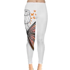 Butterflies T- Shirt Butterfly T- Shirt Everyday Leggings  by JamesGoode