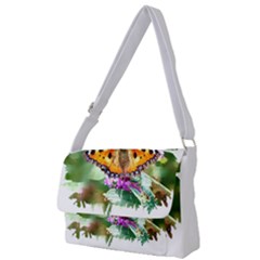 Butterfly T- Shirt Butterfly T- Shirt Full Print Messenger Bag (l) by JamesGoode