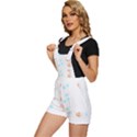 Australian Shepherd Dog Pattern T- Shirt Australian Shepherd Dog Cute Pattern T- Shirt (2) Short Overalls View2