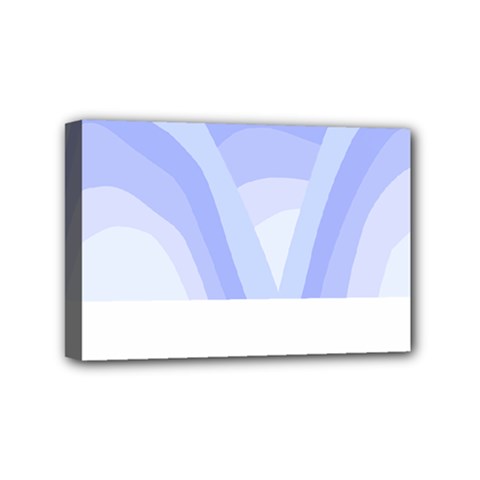 Blue Ridge Mountains T- Shirt Mountain Range T- Shirt Mini Canvas 6  X 4  (stretched) by EnriqueJohnson