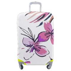 Botanical T- Shirt Botanical Creative Flower Mounted T- Shirt Luggage Cover (medium) by EnriqueJohnson