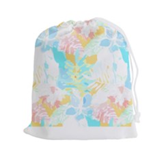 Fashion T- Shirt Fashion Tropical Pattern T- Shirt Drawstring Pouch (2xl) by EnriqueJohnson