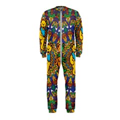 Grateful Dead Pattern Onepiece Jumpsuit (kids) by Sarkoni