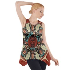 Grateful-dead-pacific-northwest-cover Side Drop Tank Tunic by Sarkoni