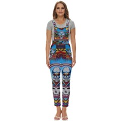 Grateful Dead Wallpapers Women s Pinafore Overalls Jumpsuit by Sarkoni