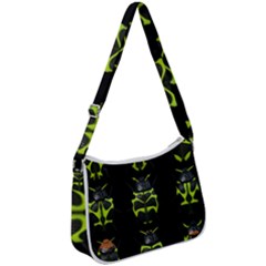 Beetles-insects-bugs- Zip Up Shoulder Bag by Ket1n9