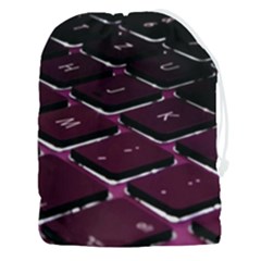 Computer Keyboard Drawstring Pouch (3xl) by Ket1n9