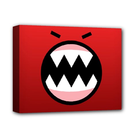 Funny Angry Deluxe Canvas 14  X 11  (stretched) by Ket1n9