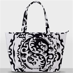 Ying Yang Tattoo Back Pocket Shoulder Bag  by Ket1n9