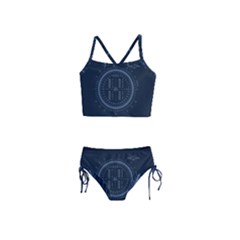 Minimalistic Knowledge Mathematics Trigonometry Girls  Tankini Swimsuit by Ket1n9