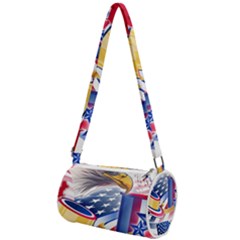 United States Of America Usa  Images Independence Day Mini Cylinder Bag by Ket1n9