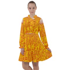 Beer Alcohol Drink Drinks All Frills Chiffon Dress by Ket1n9