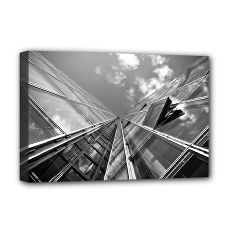 Architecture-skyscraper Deluxe Canvas 18  X 12  (stretched) by Ket1n9