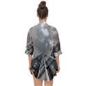Architecture-skyscraper Open Front Chiffon Kimono View2